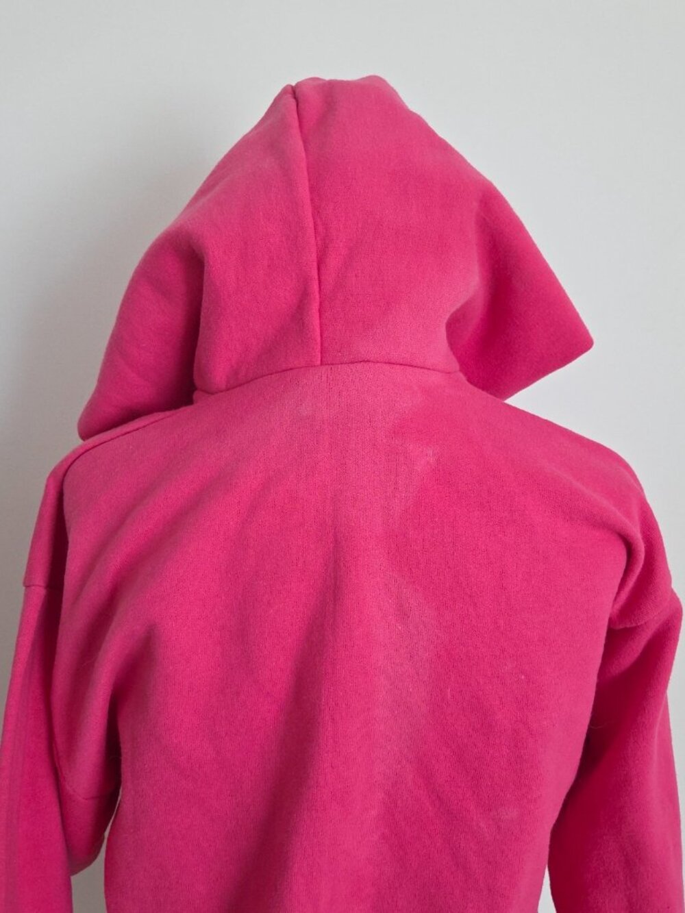 Vtg US Open Pink Hoodie Youth XL Tennis Athleisure Preppy Y2K Sporty Full Zip - Picture 7 of 16